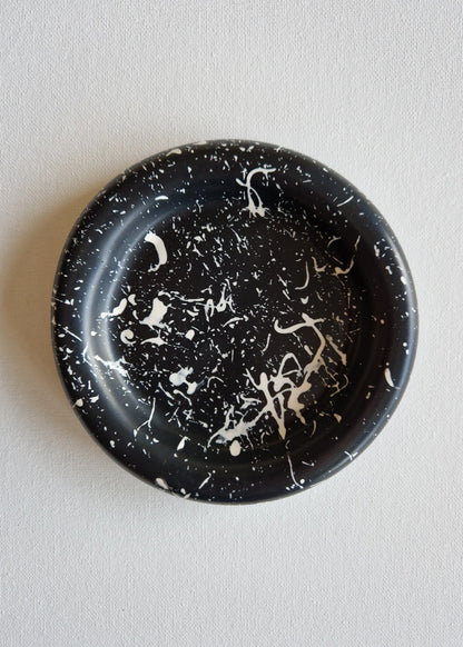 The Orb, Black with white splatter